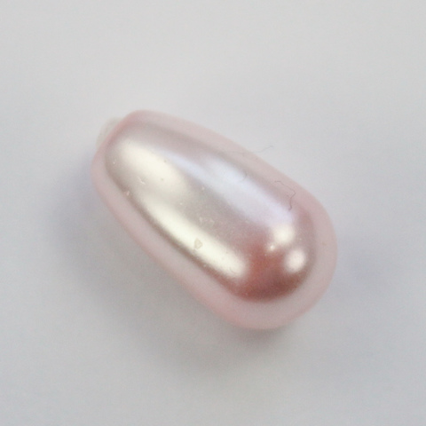 5816 Хрустальный жемчуг Сваровски Crystal Rosaline Капля с несквозным отверстием 11,5х6 мм