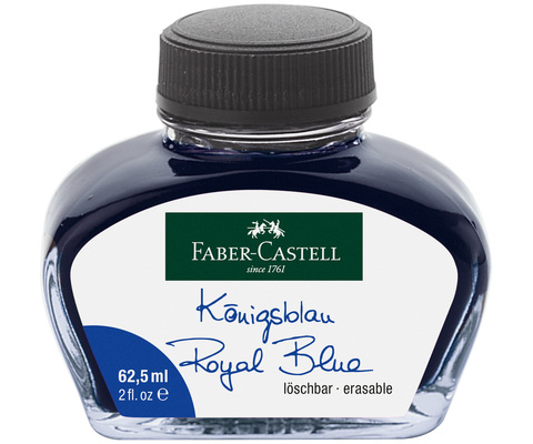 Флакон с чернилами для перьевой ручки Faber-Castell Royal Blue 62 мл