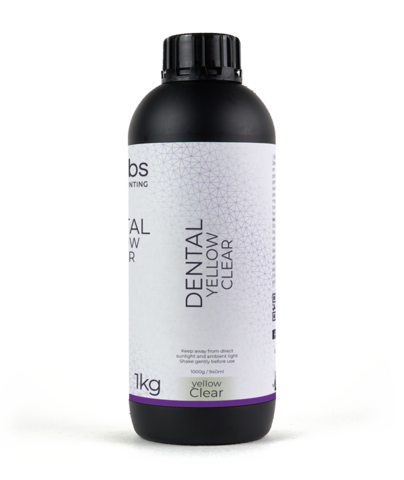 Фотополимер HARZ Labs Dental Yellow Clear прозрачный желтый (1 кг)