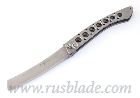 Custom Urakov Al Capone M390 knife 