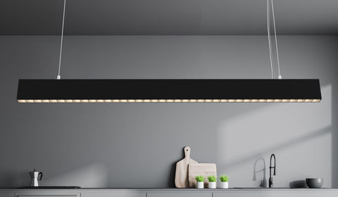 Подвесной светодиодный светильник Maytoni Vinder P050PL-L40B4K черный