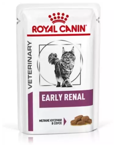 Royal Canin для кошек Early Renal при ранней стадии почечной недостаточности пауч (85 г)
