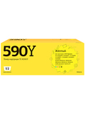 Тонер-картридж T2 TC-K590Y для Kyocera FS-C2026, 2526, 2626, ECOSYS M6026 (5000 стр.) желтый, с чипом
