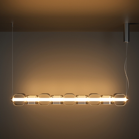 Подвесной светодиодный светильник Maytoni Ritmo MOD381PL-L45CH3K