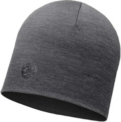 Теплая шерстяная шапка Buff Solid Grey