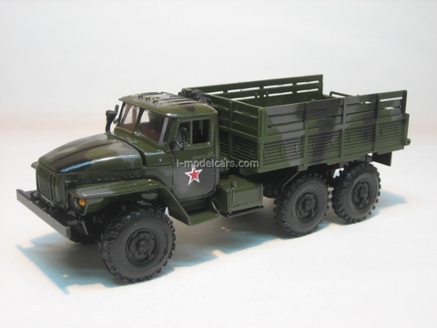 Ural-4320 board summer camouflage Elecon 1:43