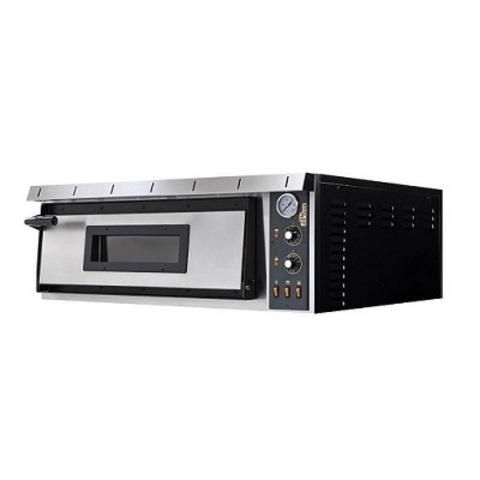 ITPIZZA Печь для пиццы ML4  ( 1005х970х415мм, 6кВт, 380В)  кам. 720х720х140мм
