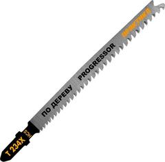 Доставка по России | Пилки для лобзика по дереву, ДСП ПРАКТИКА тип T234X 116 х 90 мм, ,быстрый чистый рез, HCS (2шт.) (775-419)