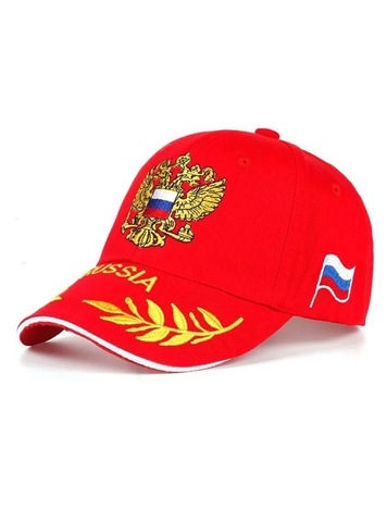 Картинка кепка Skully Wear BCP-701 red - 5