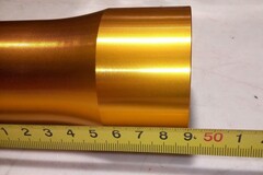 Внешний стакан пера вилки для Yamaha MT01 2009-2014 г.в. золотой