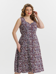 4538В Сарафан на молнии