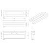 Decor Walther 0329560 Decor Walther Form 34 LED Светильник настенный 34x9x5см, светодиодный, 1x LED 16W, цвет: черный матовый