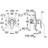 Grohe BauEdge 124898 Комплект гигиенического душа со смесителем