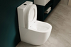 Abber AC1110T Унитаз Abber Bequem AC1110T компакт белый, безободковый, смыв торнадо