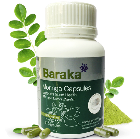Моринга, 60 капсул, Барака