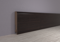 Плинтус МДФ ламинированный Лука Пл 80 МДФ.2400.24095 дуб венге 16x80х2400 мм