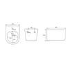 Aquatek SET Aquatek МИЯ-MB биде SET Aquatek МИЯ-MB биде (рама Aquatek INSB-0000001 + крепеж KKI-0000002 + биде AQ1004-MB)