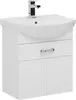 Aquanet 212657 Тумба с раковиной Aquanet Ирис 60 белый (1 ящик, 2 дверцы) (212657)