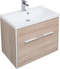 Aquanet 210029 Компл.3 - Тумба Августа 75 цв.дуб сонома (210029) фото