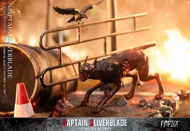 Фигурка Крис Silver Blade Captain масштаб 1/12 Resident Evil