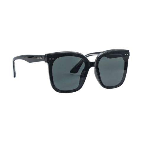 (5pv)MARVISIA Солнцезащитные очки HD Nylon/23077/23049/Яркие черно-серые линзы