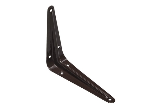 STAYER 250 х 200 мм, коричневый, уголок-кронштейн (37404-3) (12 штук)