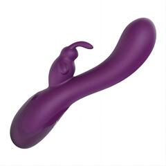 Фиолетовый вибратор-кролик Craybit Rabbit Vibrator - 21 см. - 