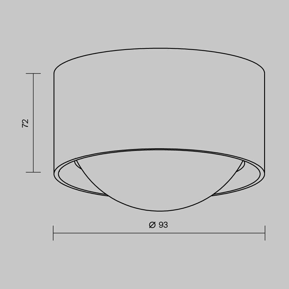Потолочный светильник Maytoni Outdoor O498CL-L15B3K