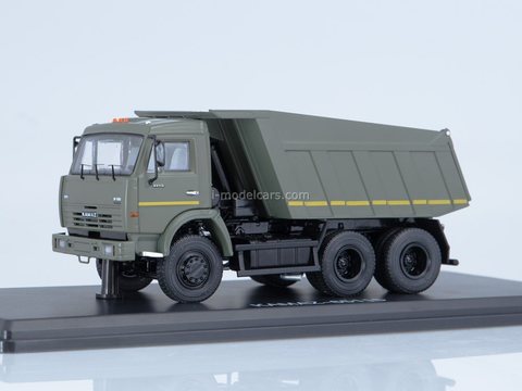 KAMAZ-65115 dump truck khaki 1:43 Start Scale Models (SSM)