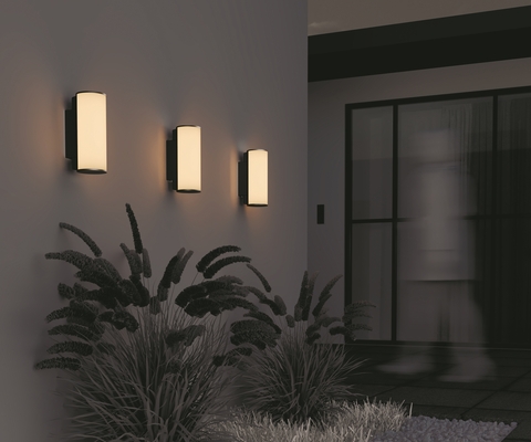 Уличный настенный светодиодный светильник Maytoni Rock O434WL-L12GF3K