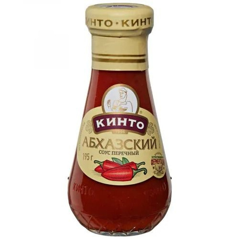 Соус Кинто Абхазский перечный мини ст/б 195г, шт