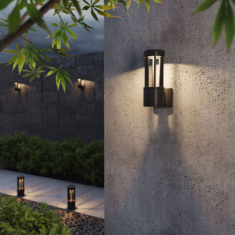 Уличный настенный светодиодный светильник Elektrostandard Apart 35193/W