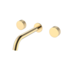 Boheme 152-2-G.3 Смеситель из стены STICK LINEA на 3 отв. GOLD