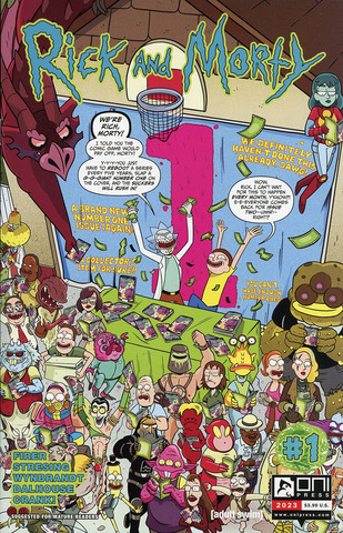 Rick And Morty Vol 2 #1 (Cover B)