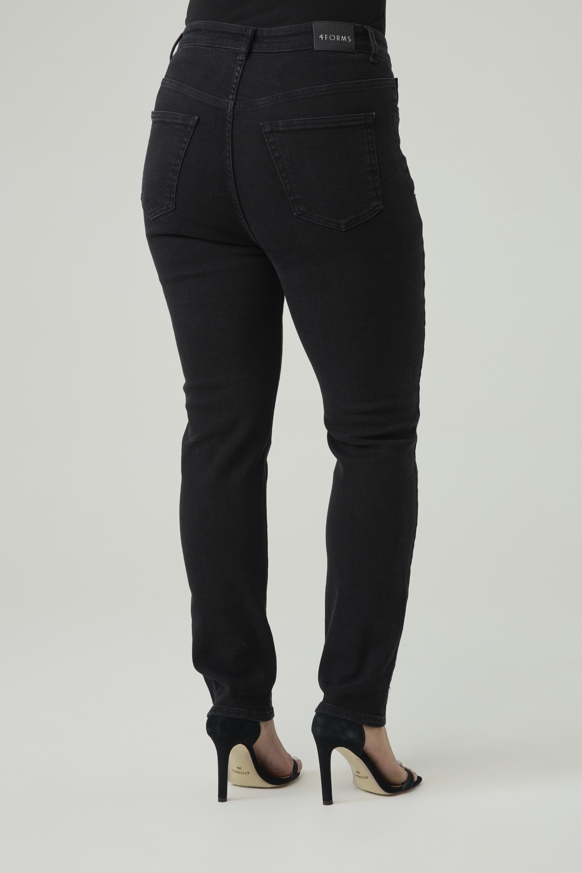 Джинсы skinny fit, черный