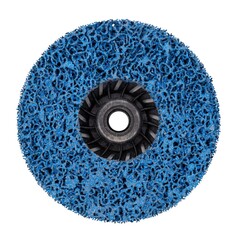 37-1-419 Круг зачист. полимер. (коралловый) Голубой,  coarse grain (грубый), 125хМ14х15мм РемоКолор