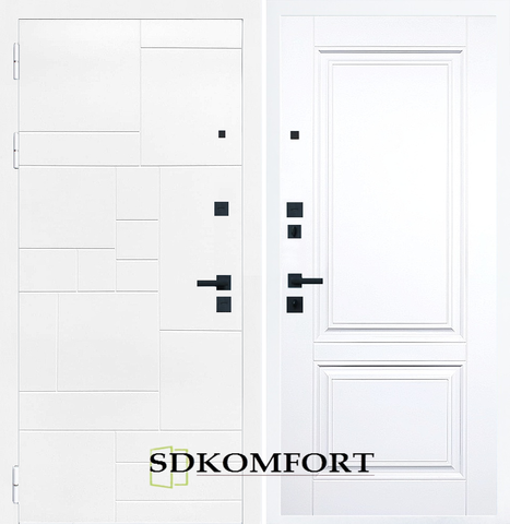 Белый матовый