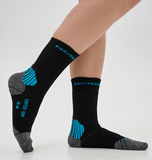 Термоноски Winter Run Black/Light Blue
