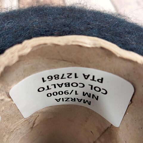 Кидмохер на полиамиде PURA LANA ITALIA / MARZIA 900 темно-синий