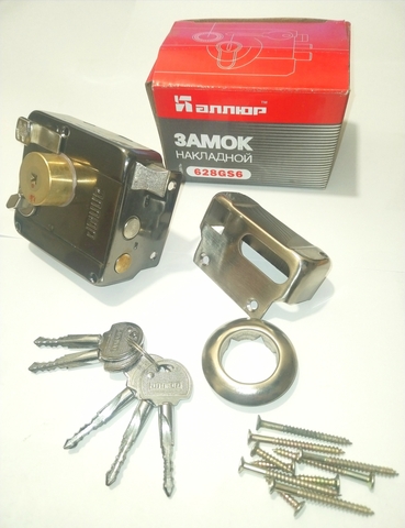 Замок накладной Аллюр 628GS6 в интернет-магазине ЯрТехника