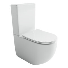 Ceramica Nova CN4001T Напольный пристенный унитаз Metropol смыв Торнадо белый CN4001T фото