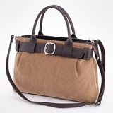 Сумка Саломея 2006 эко-замша песочный