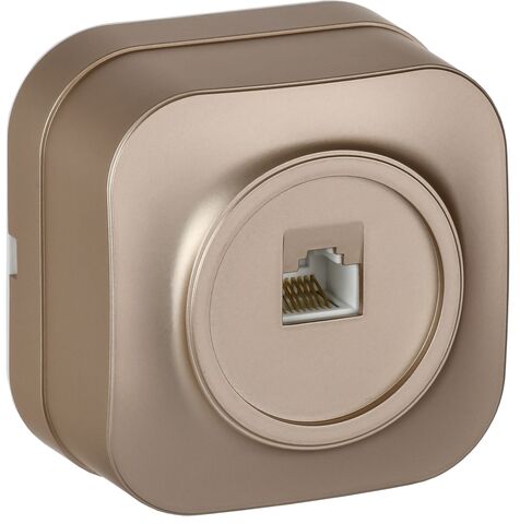 GLORY Роз. комп. RJ45 кат.5E о/у РК10-ХШм шамп. м. IEK