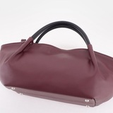 Сумка Саломея 362 наппа бордо + черный