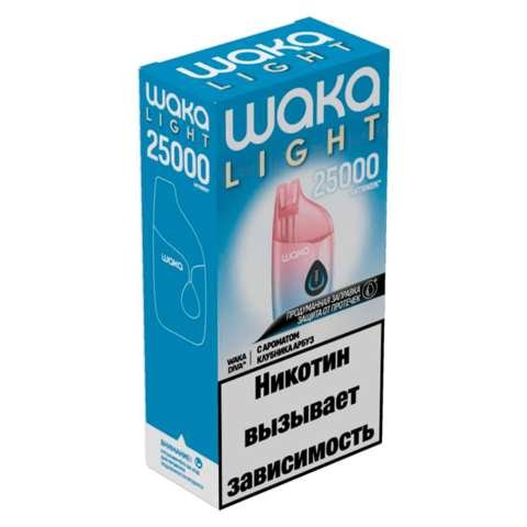 WAKA LIGHT DIVA 25000 - Клубника Арбуз