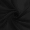 Ткань Шифон, 80 гр/м2, 150 см, чёрный