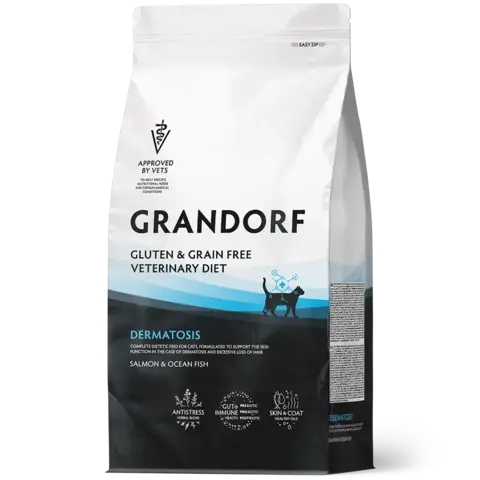 GANDORF VET DERMATOSIS сухой корм для кошек (2 кг)