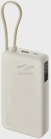Мобильный аккумулятор Xiaomi BHR08O7GL 20000mAh QC3.0/PD3.0 67W 3.35A USB-A/USB-C бежевый
