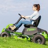 Газонокосилка с сиденьем Greenworks CrossoverT CRT428 82V (107 см) с 6 АКБ 5 Ач и ЗУ — фото 11