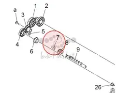 Прокладка Konica Minolta Seal 4576536301